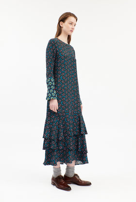 MALLOWS Kleid, Peacock Green from ODEEH 