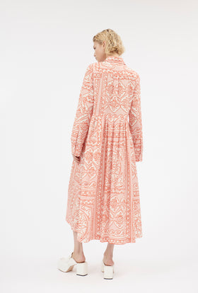 Double Face Coat, Marble Red from ODEEH 