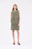 Destructured Jacquard Dress, Dark Khaki from ODEEH 