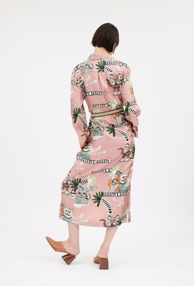 Cats & Tigers Kleid, Blush from ODEEH 