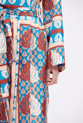 Double Face Coat, Marble Red from ODEEH 