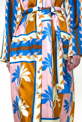 Double Face Coat, Marble Red from ODEEH 