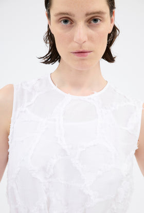 Cotton Fil Coupe Kleid, Milk from ODEEH 