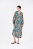 Pop Flowers Kleid, Ocean from ODEEH 