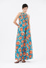 Pop Flowers Kleid, Ocean from ODEEH 