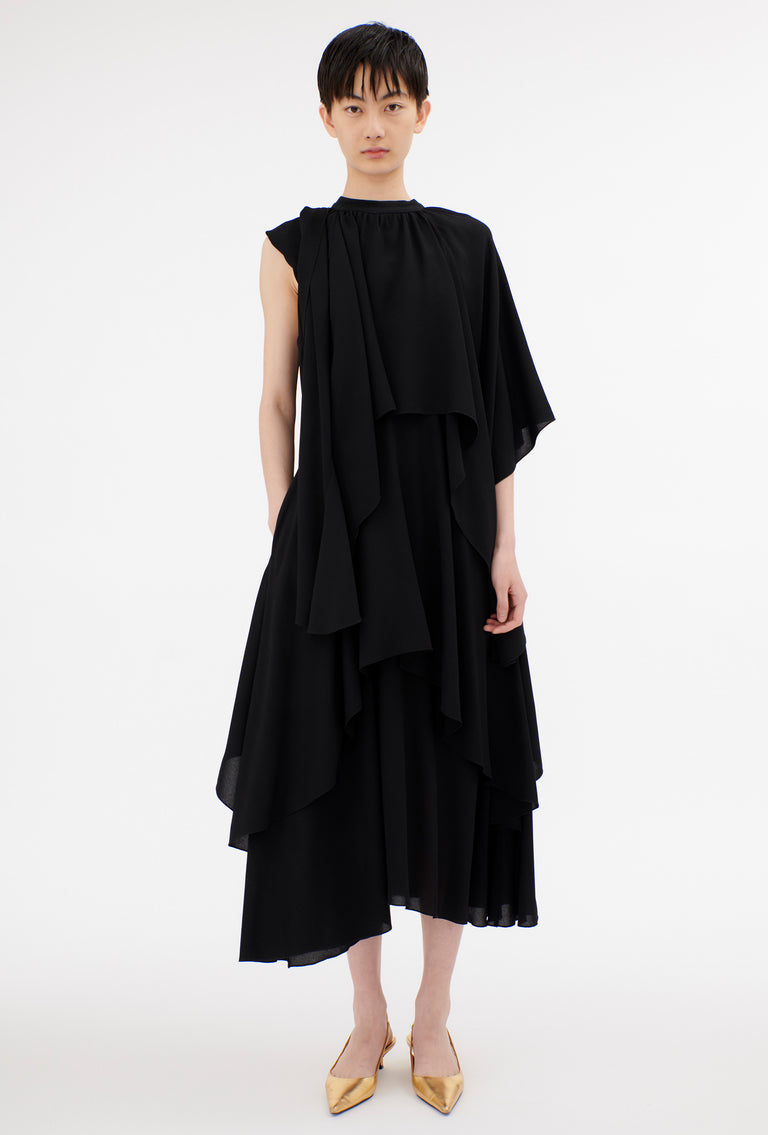 Odeeh Sablé Kleid, Jet Black