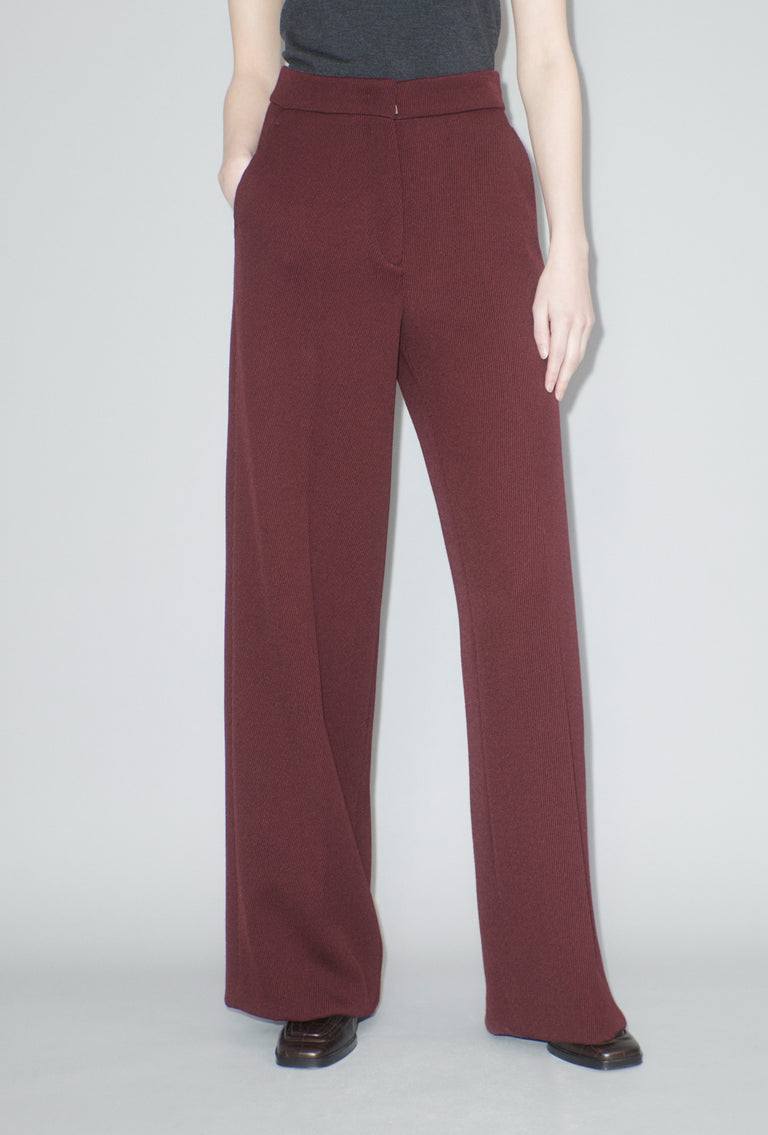 Odeeh Cavalry Twill Hose, Burgundy