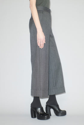 Men's Stripe Hose, Gunmetal from ODEEH 