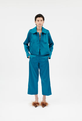 Double Face Coat, Marble Red from ODEEH 