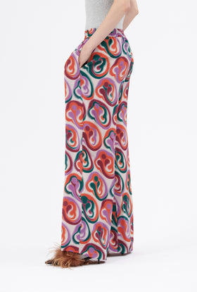 Double Face Coat, Marble Red from ODEEH 
