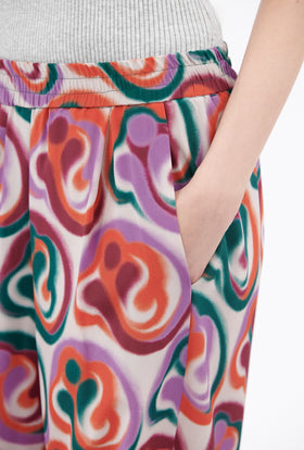 Double Face Coat, Marble Red from ODEEH 