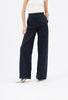 Organdi Stripe Trouser, Ink from ODEEH 