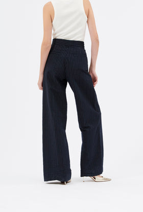 Organdi Stripe Hose, Ink from ODEEH 