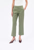 Cotton Twill Trouser, Bush Green from ODEEH 