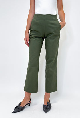 Cotton Twill Hose, Bush Green from ODEEH 