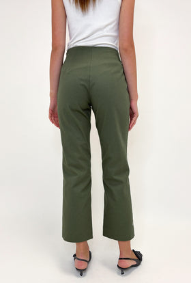 Cotton Twill Hose, Bush Green from ODEEH 