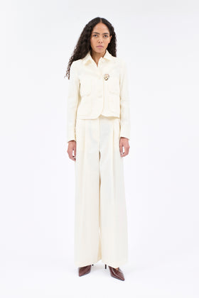 Double Face Coat, Marble Red from ODEEH 