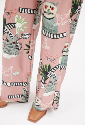 Cats & Tigers Hose, Blush from ODEEH 
