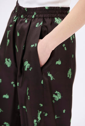 Double Face Coat, Marble Red from ODEEH 