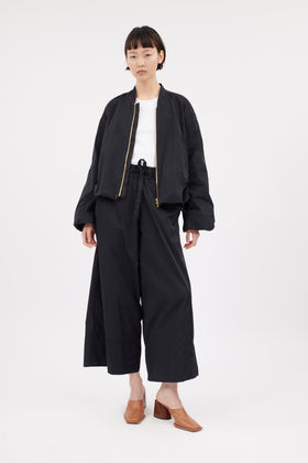 Soft Duchesse Hose, Navy from ODEEH 