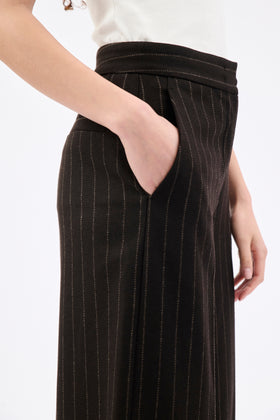 SAXON STRIPE Hose, Ebony from ODEEH 