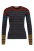 Placed Stripe Pullover, Shadow from ODEEH 