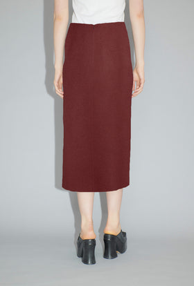 Double Face Skirt, Marble Red from ODEEH 