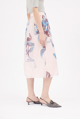 Painted Peonies Rock, Capri blue from ODEEH 