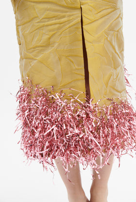Cheerleader Jacquard Rock, Citrine from ODEEH 