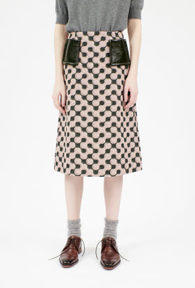 Double Face Coat, Marble Red from ODEEH 