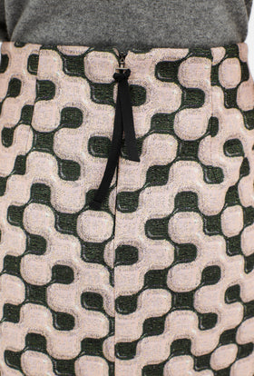 Double Face Coat, Marble Red from ODEEH 