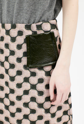 Double Face Coat, Marble Red from ODEEH 