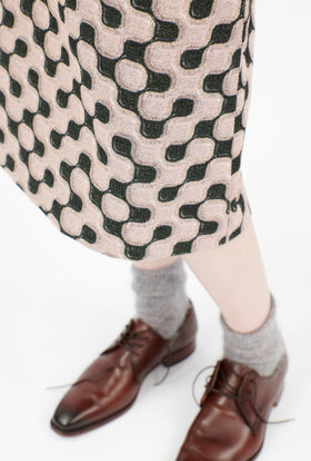 Double Face Coat, Marble Red from ODEEH 