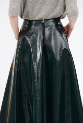Laquered Wool Rock, Black Green from ODEEH 