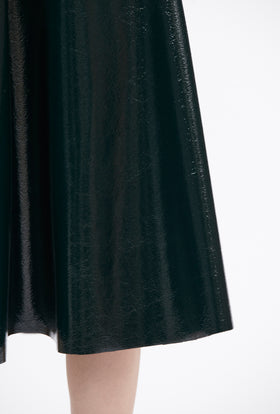 Laquered Wool Rock, Black Green from ODEEH 