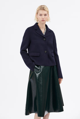 Laquered Wool Rock, Black Green from ODEEH 