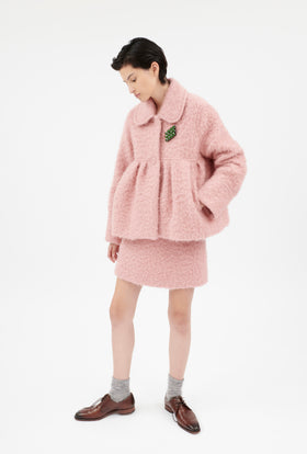 Double Face Coat, Marble Red from ODEEH 