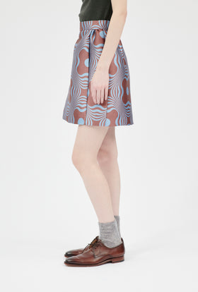Double Face Coat, Marble Red from ODEEH 