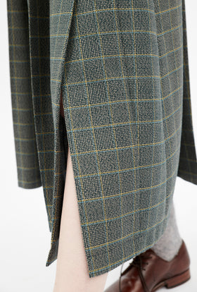 Double Face Coat, Marble Red from ODEEH 