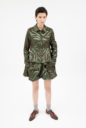 Double Face Coat, Marble Red from ODEEH 