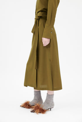Double Face Coat, Marble Red from ODEEH 