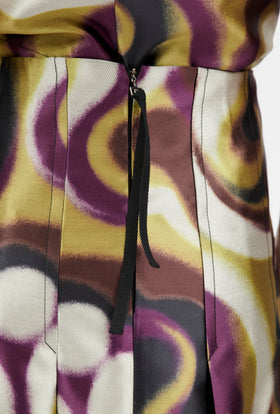 Double Face Coat, Marble Red from ODEEH 