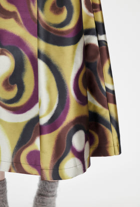 Double Face Coat, Marble Red from ODEEH 
