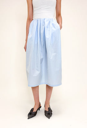 Techno Cotton Skirt, Ciel from ODEEH 