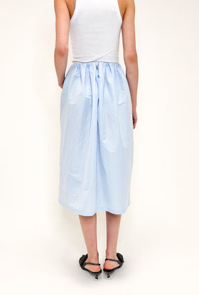 Techno Cotton Skirt, Ciel from ODEEH 