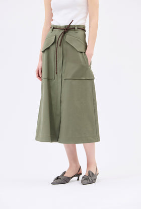 Cotton Twill Rock, Bush Green from ODEEH 