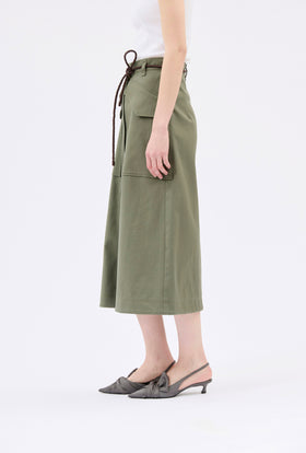 Cotton Twill Rock, Bush Green from ODEEH 