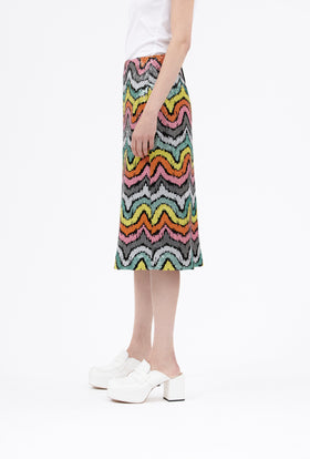 Double Face Coat, Marble Red from ODEEH 