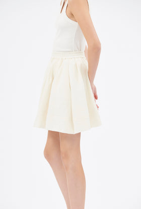 Structured Cotton / Linen Rock, Off White from ODEEH 