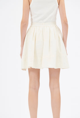 Structured Cotton / Linen Rock, Off White from ODEEH 